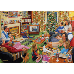 Gibsons A Christmas to Remember Jigsaw Puzzles (4 x 500 Pieces) DAMAGED BOX