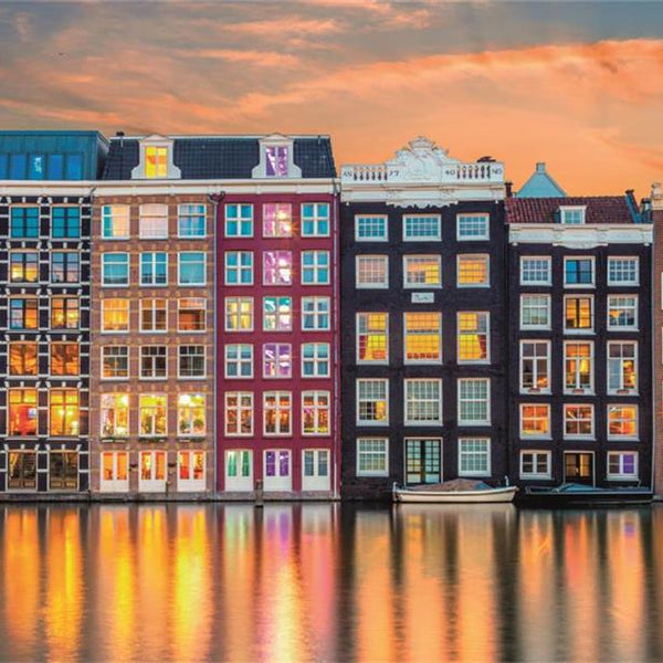 Clementoni Bright Amsterdam Panorama Jigsaw Puzzle (1000 Pieces)