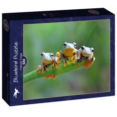 Bluebird Friendly Frogs Jigsaw Puzzle (500 Pieces)