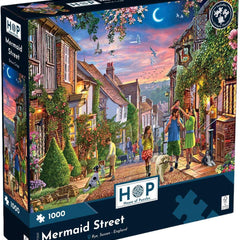 House of Puzzles Mermaid Street Jigsaw Puzzle (1000 Pieces)