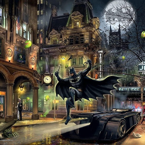 Schmidt Thomas Kinkade: Batman - Gotham City Jigsaw Puzzle (1000 Pieces)