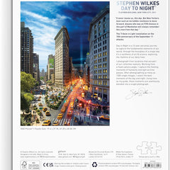 Galison Day To Night Flatiron Building, NYC Jigsaw Puzzle (1000 Pieces)