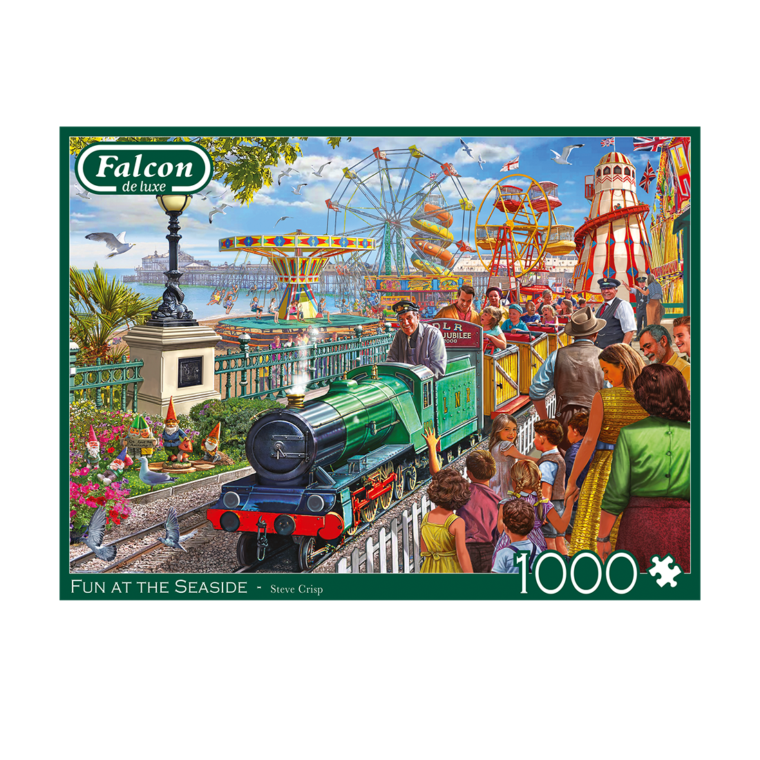 Falcon Deluxe Fun at the Seaside Jigsaw Puzzle (1000 Pieces) – PDK