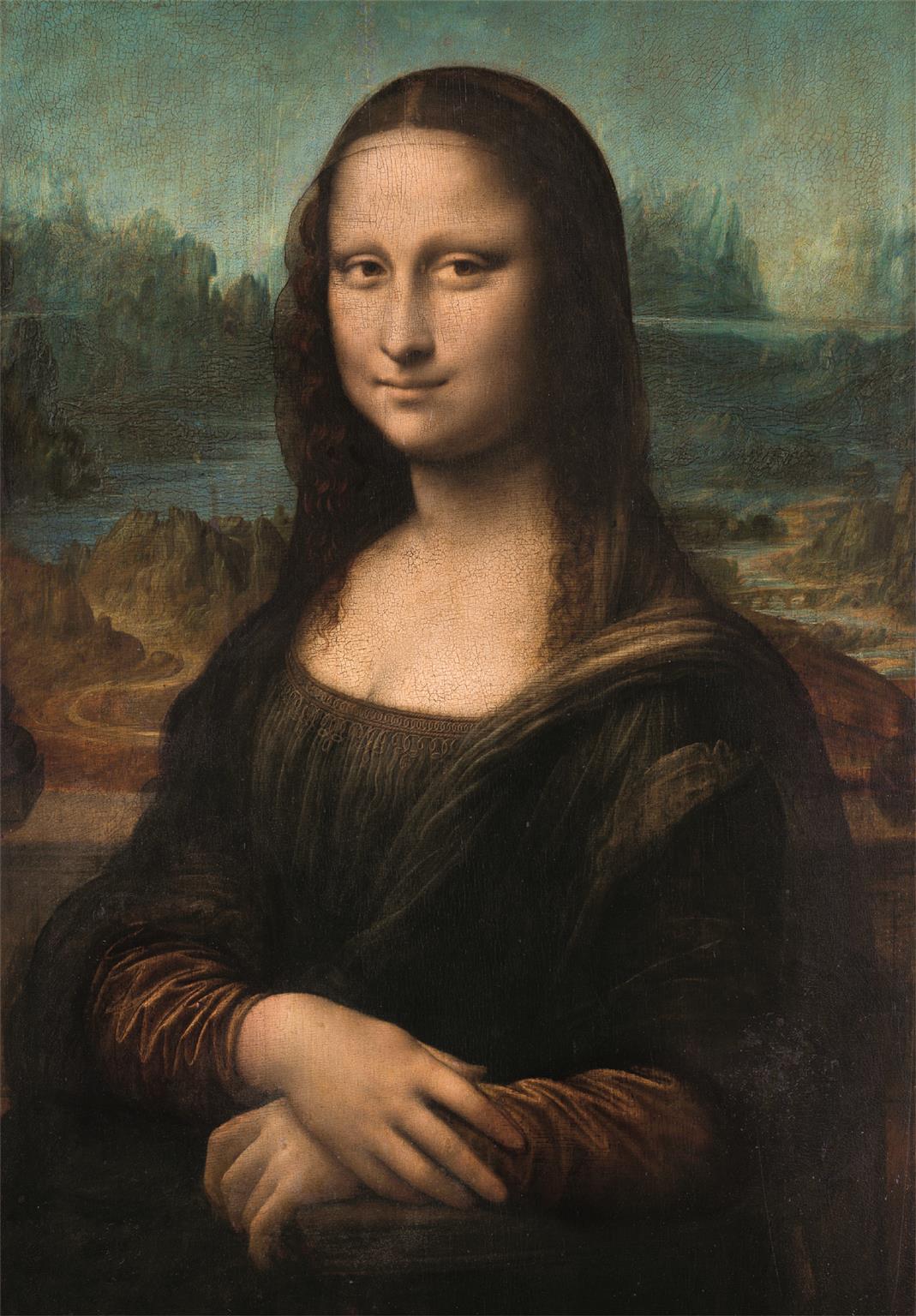 Clementoni Museum The Mona Lisa, Da Vinci Jigsaw Puzzle (1000 Pieces)