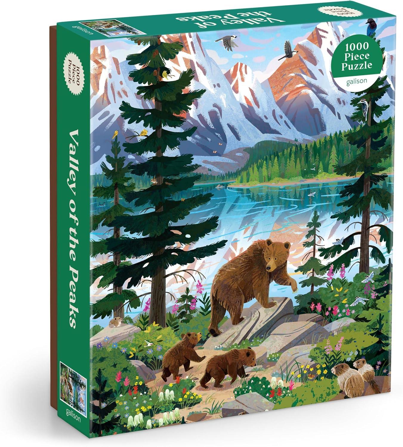 Galison Valley Of The Peaks Jigsaw Puzzle (1000 Pieces)