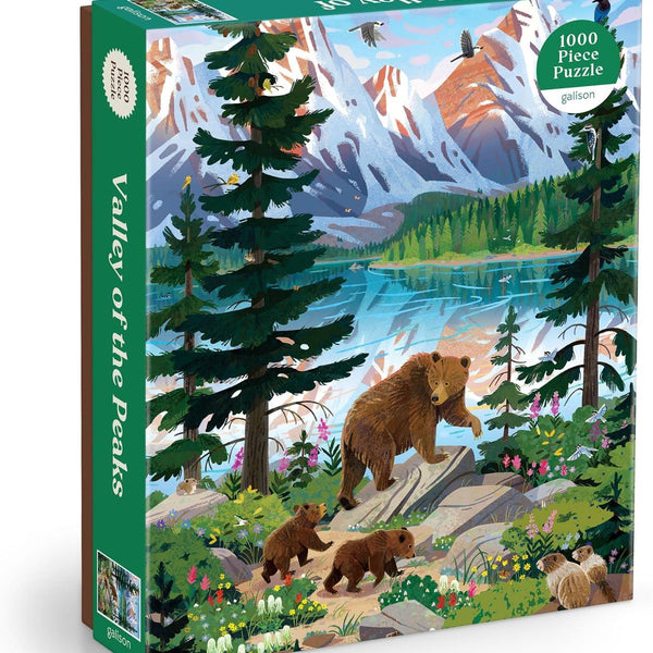 Galison Valley Of The Peaks Jigsaw Puzzle (1000 Pieces)