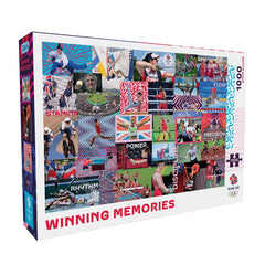 Gibsons Team GB: Winning Memories Jigsaw Puzzle (1000 Pieces) DAMAGED BOX