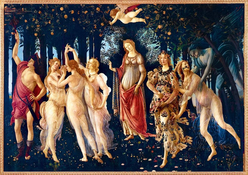 Bluebird Art Botticelli - La Primavera / Spring Jigsaw Puzzle (1000 Pieces)