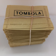 100 Winner Tombola Tickets (Yellow) - Not Numbered