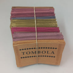 Winner Tombola Tickets - 100 Numbered Winning Tickets (Assorted Colours)