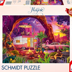 Schmidt A Desert Camping Paradise Jigsaw Puzzle (1000 Pieces)