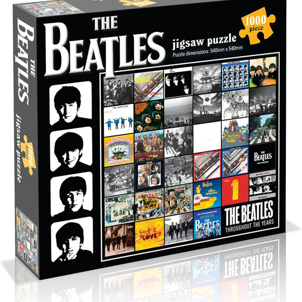 Beatles Album Covers Collage Jigsaw Puzzle (1000 Pieces)