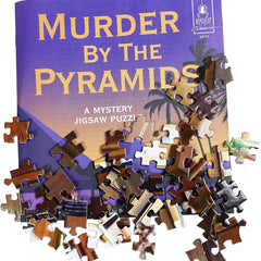 Murder by the Pyramids Mystery Jigsaw Puzzle (1000 Pieces)