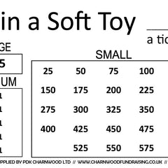 Animal Friends Soft Toy Tombola Game - Half Set