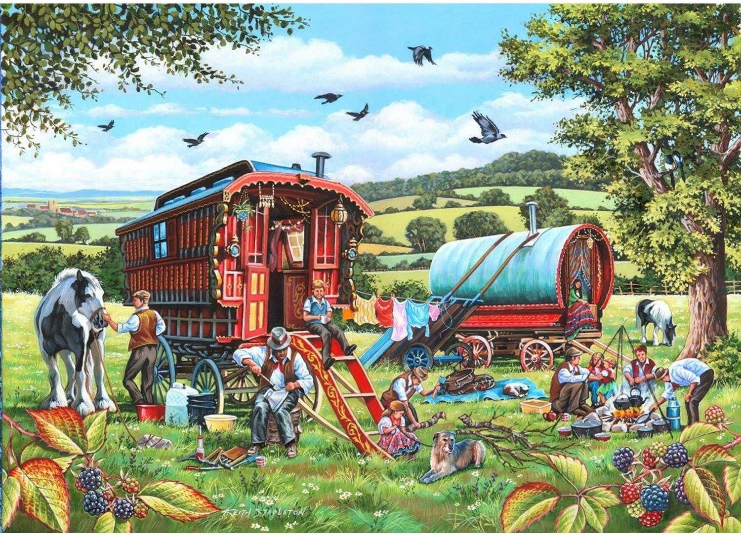 House of Puzzles Pedlar Man Jigsaw Puzzle (1000 Pieces)