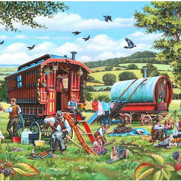 House of Puzzles Pedlar Man Jigsaw Puzzle (1000 Pieces)