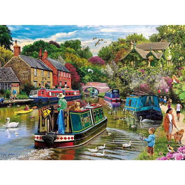 Gibsons River Retreat Jigsaw Puzzle (500 Pieces)