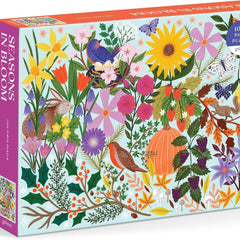 Galison Seasons in Bloom Jigsaw Puzzle (1000 Pieces)