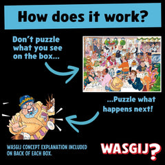 Wasgij Mystery 26 Date Night! Jigsaw Puzzle (1000 Pieces)