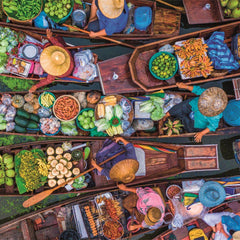 Clementoni Thai Floating Market Jigsaw Puzzle (1000 Pieces)