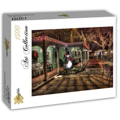 Grafika Bonhomme de Neige / Snowman Jigsaw Puzzle (1500 Pieces)
