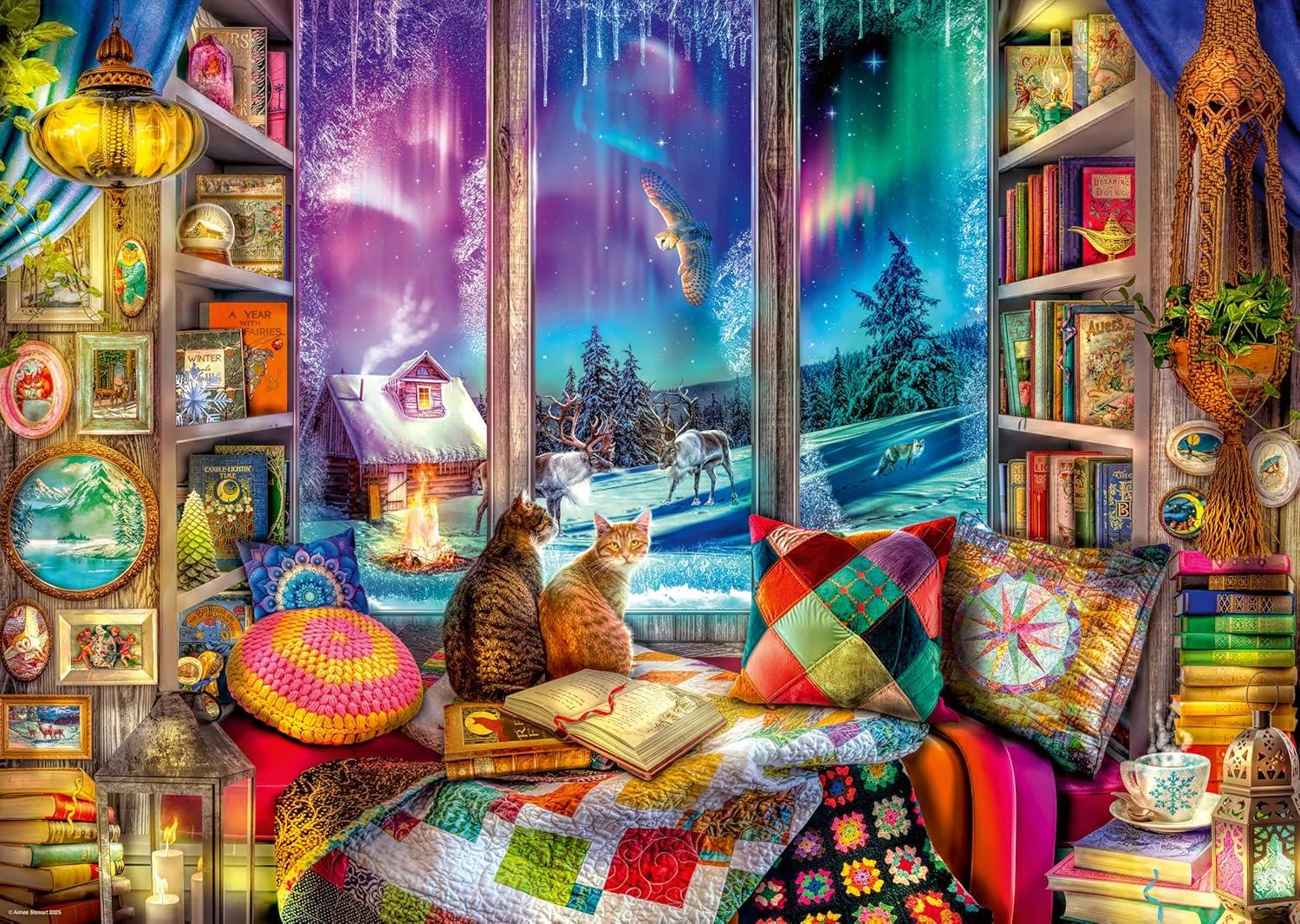 Ravensburger Winter Reading Nook Jigsaw Puzzle (1000 Pieces)