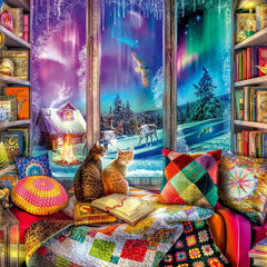 Ravensburger Winter Reading Nook Jigsaw Puzzle (1000 Pieces)