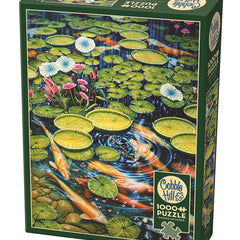 Cobble Hill Koi Pond Jigsaw Puzzle (1000 Pieces)