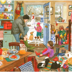 House of Puzzles Woolly Hats & Wellies Jigsaw Puzzle (1000 Pieces)