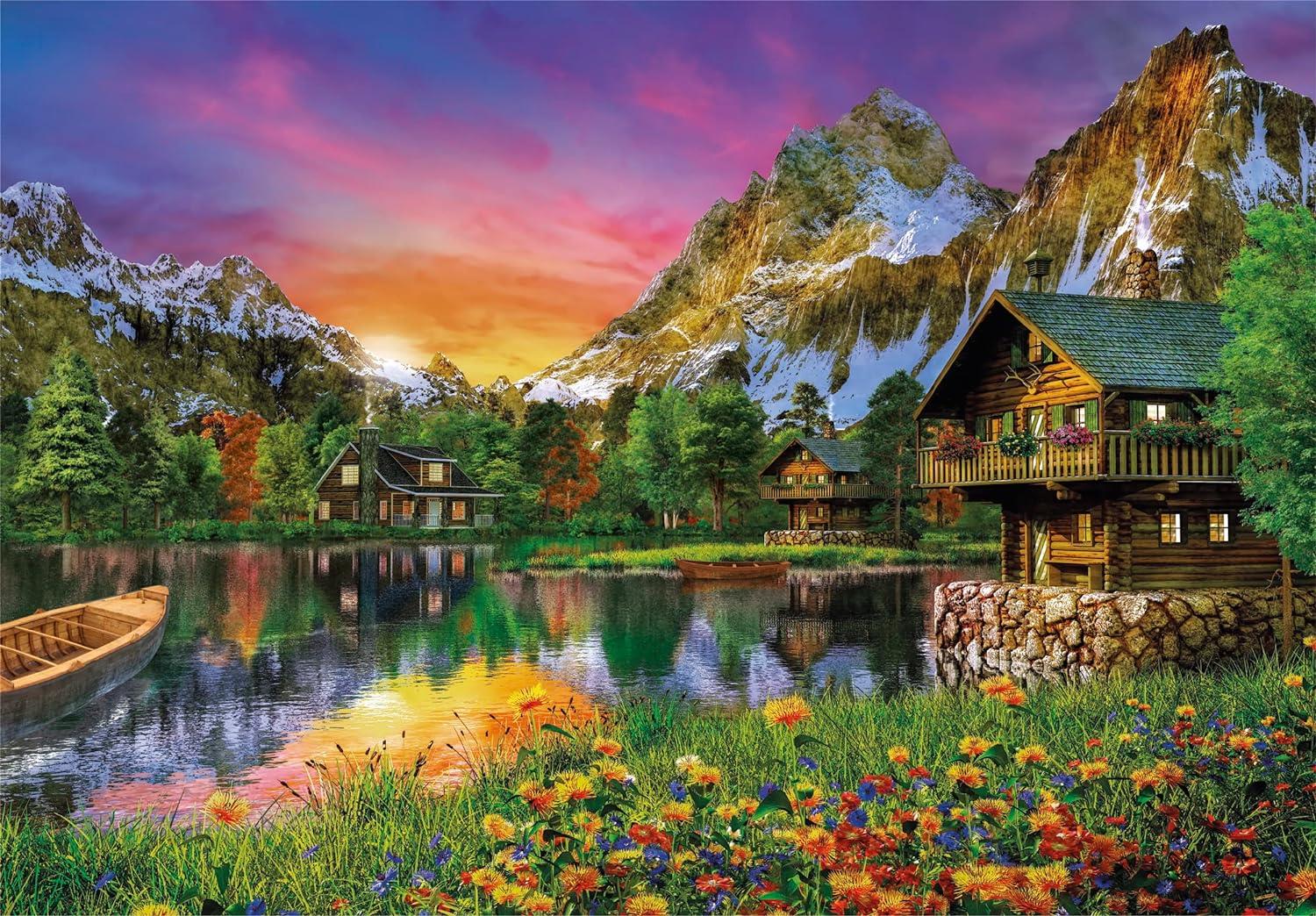 Clementoni Alpine Lake Jigsaw Puzzle (6000 Pieces)