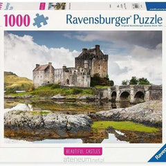Ravensburger Beautiful Castles - Eilean Donan Scotland Jigsaw Puzzle (1000 Pieces) DAMAGED BOX