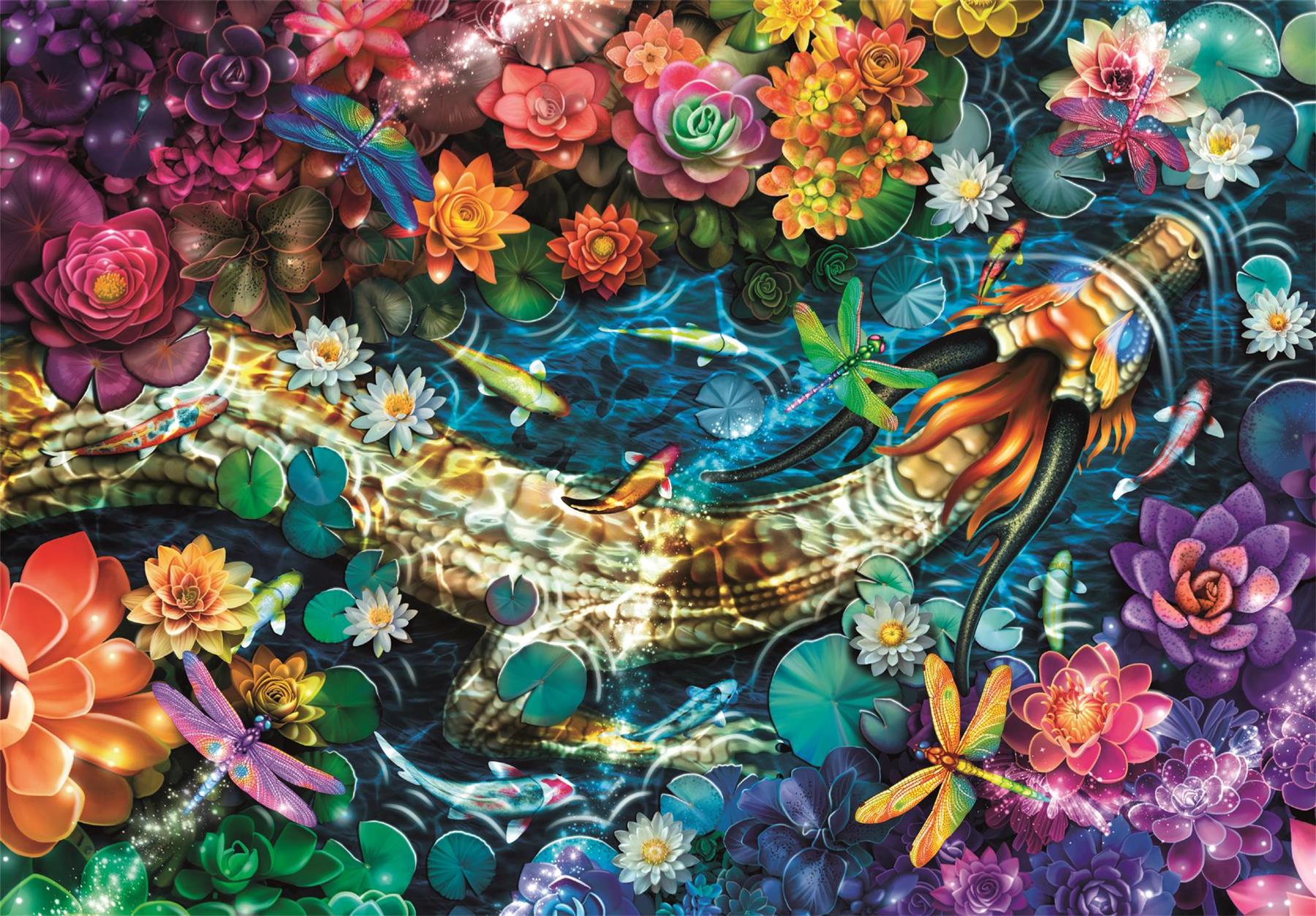Clementoni Koi River Jigsaw Puzzle (1000 Pieces)