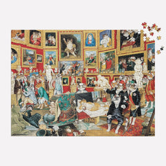 Galison Tribuna of the Uffizi Meowsterpiece of Western Art Jigsaw Puzzle (1500 Pieces)