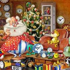 Bluebird Christmas Time! Jigsaw Puzzle (1000 Pieces)