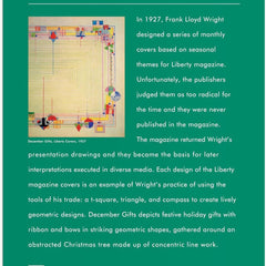 Galison Frank Lloyd Wright December Gifts Foil Jigsaw Puzzle (1000 Pieces)
