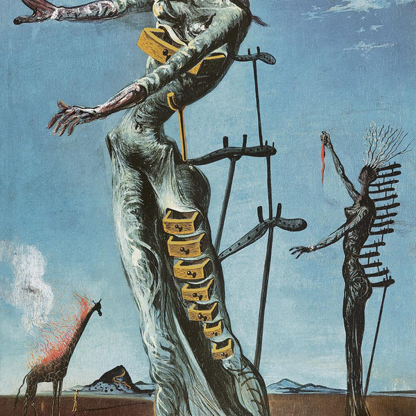 Bluebird Art Dali- Burning Giraffe, c. 1937 Jigsaw Puzzle (1000 Pieces)