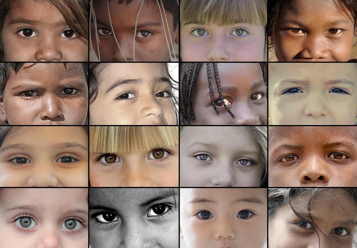 Grafika SOS Mediterranee - Eyes of Children Around The World Jigsaw Puzzle (1000 Pieces)