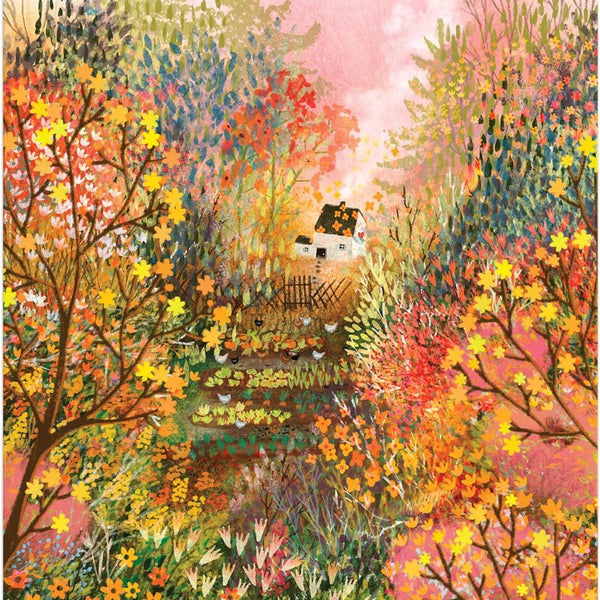 Galison Autumn in the Meadow Jigsaw Puzzle (1000 Pieces)