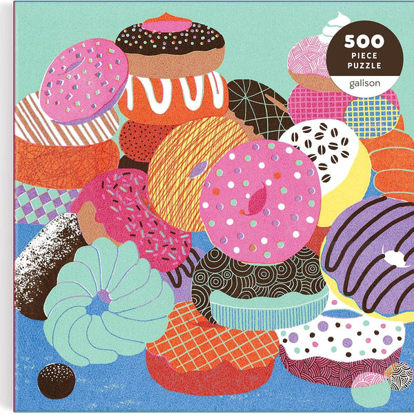 Galison Donut Club Jigsaw Puzzle (500 Pieces)