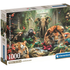 Clementoni Mystic Jungle Jigsaw Puzzle (1000 Pieces)