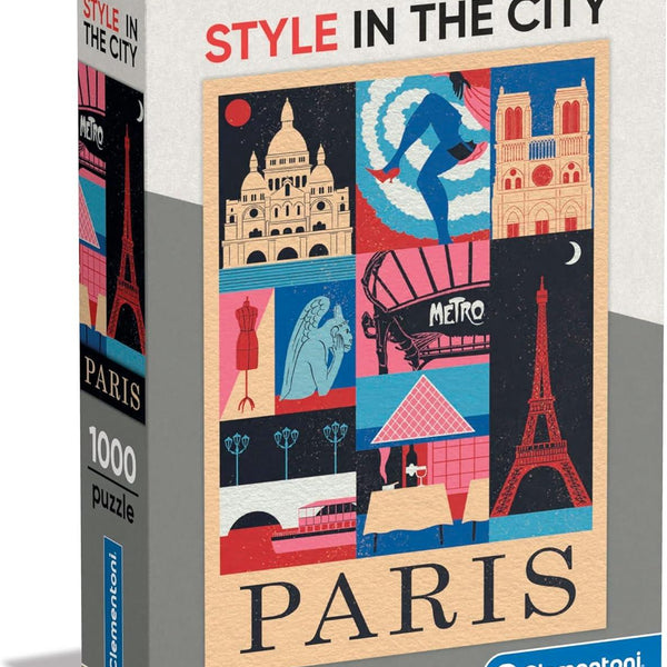 Clementoni Style In The City Paris Jigsaw Puzzle (1000 Pieces)