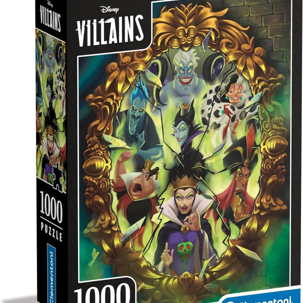 Clementoni Disney 100 Villains Jigsaw Puzzle (1000 Pieces)