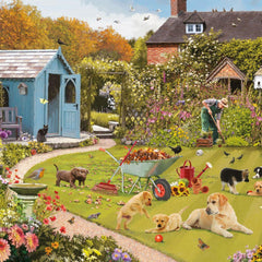 Otter House Fun In The Garden Jigsaw Puzzle (1000 Pieces)