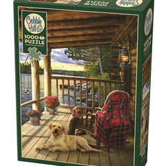 Cobble Hill Cabin Porch Jigsaw Puzzle (1000 Pieces)