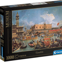 Clementoni Museum Bucentaurs Return To Venice, Canaletto Jigsaw Puzzle (1000 Pieces)