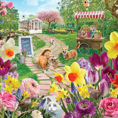 Cobble Hill Springtime Frolic Jigsaw Puzzle (1000 Pieces)