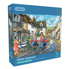 Gibsons Merry Midwives Jigsaw Puzzle (1000 Pieces)
