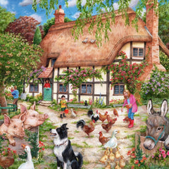 Ravensburger Farm Cottage Jigsaw Puzzle (1000 Pieces)