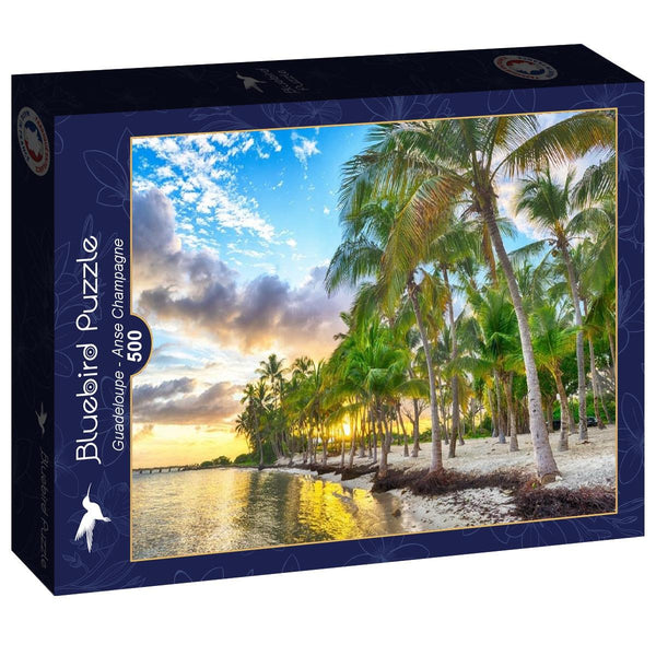 Bluebird Anse Champagne, Guadeloupe Jigsaw Puzzle (500 Pieces) DAMAGED BOX