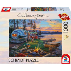 Schmidt Darrell Bush: Campfire Paradise Jigsaw Puzzle (1000 Pieces)